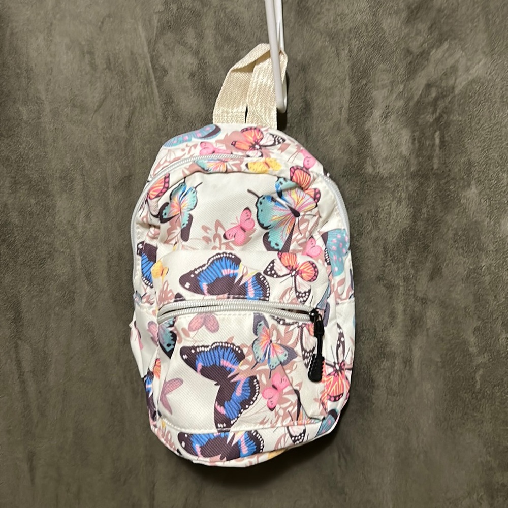 Item 131 colorful butterfly mini bag